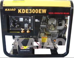 China Single Phase 3kva Diesel Welder Generator , Portable Welding Generator Set wholesale