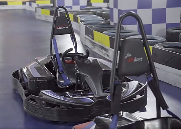Collision Proof Mini Racing Go Karts 540w/H Lithium Battery Childs Go Cart
