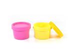 Empty PP Colorful Plastic Face Mask Jar 50g 100g 200g For Skincare Cream