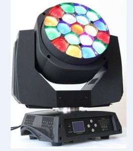 China Party City RGBW 4in1 15W 19PCS Big Bee Eye LED Moving Head Light Zoom wholesale