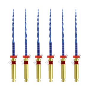China Heat Activated Dental Rotary Files Dental Endodontic Nickel Titanium Blue File wholesale