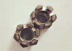 GB60 Hexagon Head Slotted Castle Nut , M16x1.5 Nut 14mm Thickness Anti Corrosion