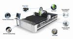 1500w 2000w 3000w 6000w 8000w 120000w Fiber Laser Cutting Machine CYPCUT Control