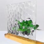 Ribbed Reed Waterfall Design Glass in 3mm 4mm 5mm 8mm for Bathroom Hotel
