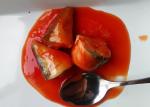 Tinned Mackerel Fish Body Part / Tail / Whole Piece In Tomato Sauce