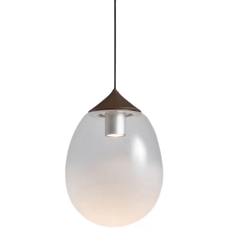 Milk White Glass G9 Bedroom Simple Pendant Lamp Kids Room