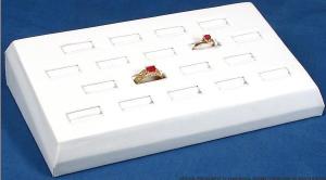 China Display Ring Tray for collection 18pcs rings wholesale