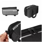 Rain Proof Saddle Bag with Cell Phone Pocket