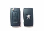 Control Complete Auto Key Fob 2 Button Peugeot Car Key CE0536 433mhz