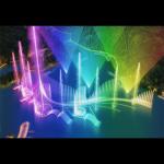 Designs music high pressure 100m nozzles water fountain
