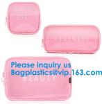 Black Nylon Mesh Makeup Cosmetic Bag / Small Nylon Mesh Make Up Cosmetic Bag