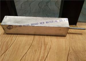 China Low Potential high potential Magnesium anode with fillings AZ63 wholesale