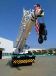 Heavy Duty 80 Tonne Mobile Crane Truck RT80 With CAT Engine Automatic Gear Box