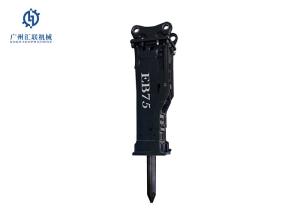 China EB75 Hydraulic Rock Hammer 75MM Breaker For 6 - 9 Tons Excavator wholesale