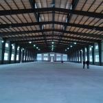 Clear span fabricated steel barn prefab metal hall