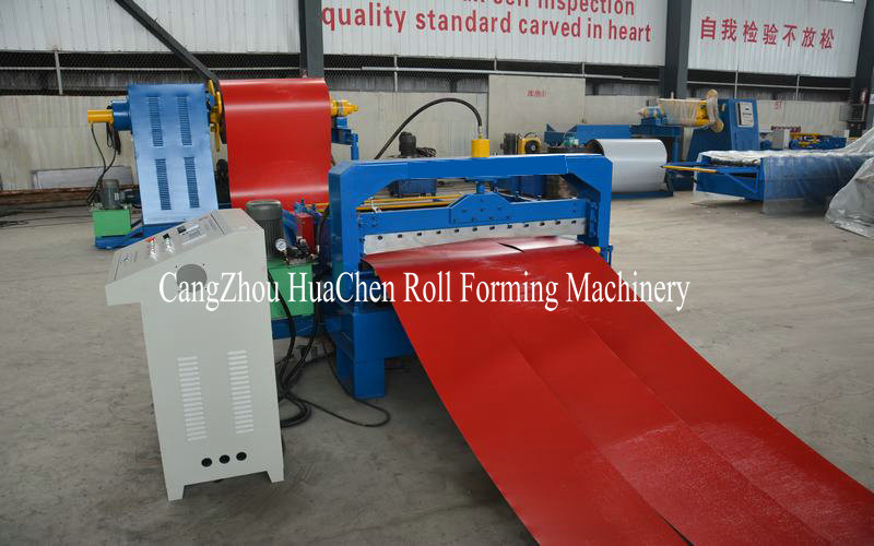 High Efficiency Metal Plate Decoling Slitting Cutting Machine Line with fast speed