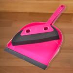 Soft Sponge Brush Scrubber Clip On Dustpan Brush Set Parquet Laminate Floor