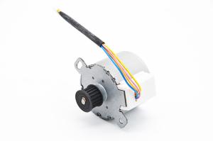 China 28mm Micro Stepper Motor 20cm Wire Length 0.3N.m Holding Torque Durable Construction wholesale