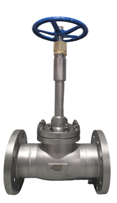 Casting Stainless Steel DN25 PN50 Cryogenic Handwheel Globe Valve