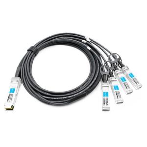 China HPE X240 JL283A Compatible 3m (10ft) 100G QSFP28 to Four 25G SFP28 Copper Direct Attach Breakout Cable wholesale