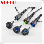 IP67 Rated MPO MTP Ruggedized Fiber Optic Cable Armored Structure For 4G / 5G