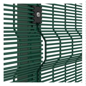 China Pvc Coated Galvanized Portable Security 358 Fence Panel Custom 6 Gauge Welded wholesale