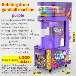 China Purple Lucky Dino Coin-operated Automatic Toy Dispensing Arcade Game Machine (100mm) wholesale
