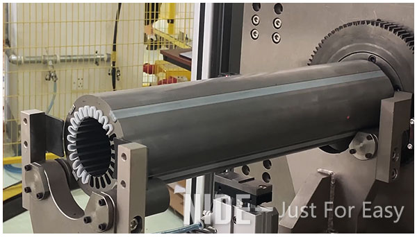 Automatic Water Pump Motor Production Line For Stator Manufacturing