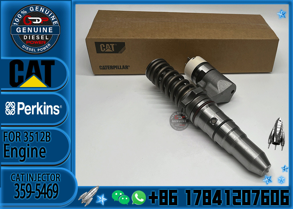 High Quality Diesel Fuel Injector 359-5469 3595469 20R-3477 20R3477 For CAT 3512C 3516C Engine