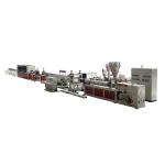 Steel 250kw 380v 50hz Profile Plastics Bins Pvc Sheet Extruder Machine for