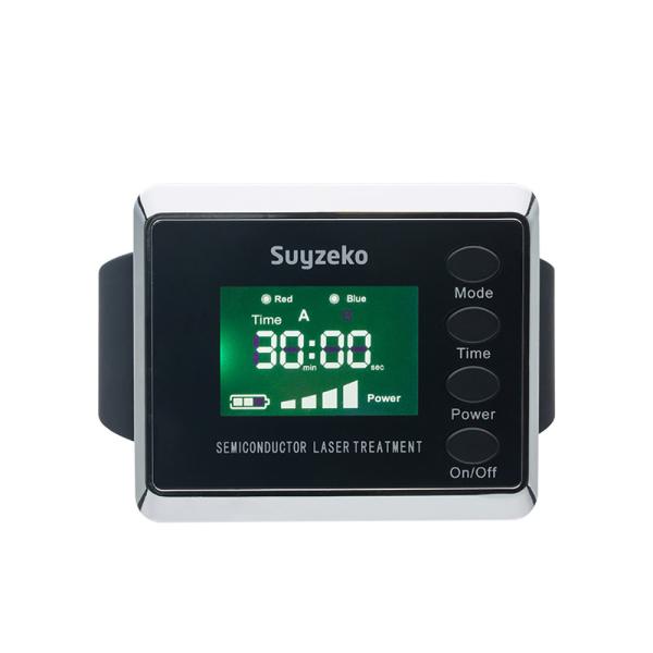 Medical Glucose Treatment Watch 650nm LLLT Semiconductor Laser Therapy Equipment