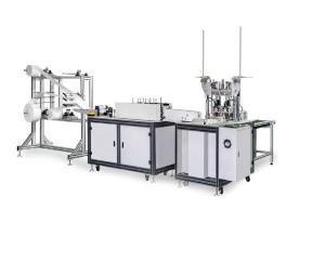 China High Speed Disposable Mask Making Machine , Fully Automatic Mask Making Machine wholesale