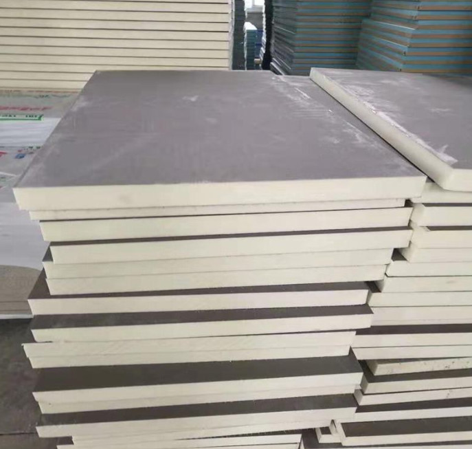 Exterior Roofing Class A Pu Insulated Sandwich Panels 60mm Fire Insulation