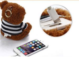 China Cute 10000mAh Cartoon Bear Power Bank Supply Cell Phone Battery Portable Charger on sale