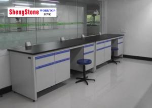 China Chemical Laboratory Epoxy Resin Worktop , Square Edged Laminate Worktops wholesale