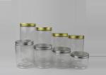 64mm 250ml Tea Plastic Jar With Aluminum Screw Cap