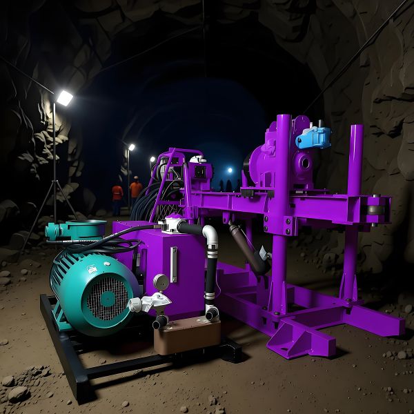 Diamond Core Drilling Equipment High Performance Mining Drilling Machine Mobile Underground Core Drilling Rig