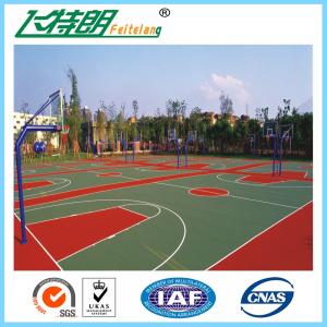 All Weather Sport Court Flooring / Acrylic Tennis Court Surface Anti Slip Floor Tiles