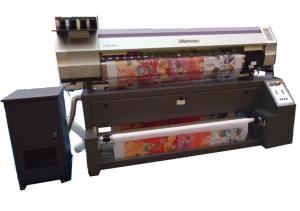 China 64 inch Glossy Mesh Fabrics Mimaki Textile Printer with Color Heater Systerm on sale