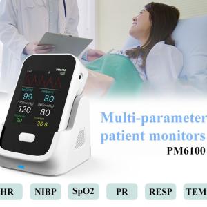China Hospital Multi Parameter Patient Monitor Li Battery Power Supply Vital Signs Portable wholesale