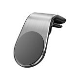 L Type Magnetic Mobile Car Vent Clip Phone Holder Metal Silicone Pad