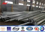 Multi Sided Galvanized Steel 25 Foot Utility Pole For Electrical Project