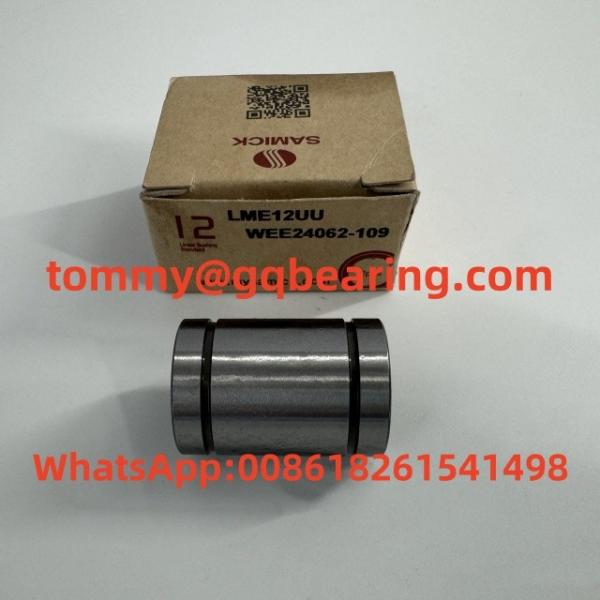 Steel Samick LME12UU WEE24062-109 Resin Cage Linear Ball Bearing LME12-A Linear
