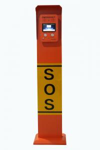 China Roadside VoIP Emergency Intercom Telephone Resistant Vandal Proof SOS Phone Pillar Mounting wholesale