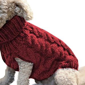 China Striped dog winter clothes wholesale