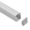 Buy cheap IP54 Surface Mounted LED Profile Dust Proof 14*15mm Strip Light Aluminum Channel from wholesalers