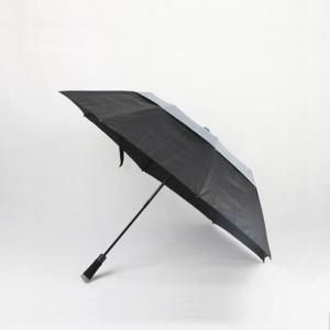 China 25 Inch Semi - Auto Foldable Golf Umbrella With Vented Canop 190T Pongee Fabric wholesale