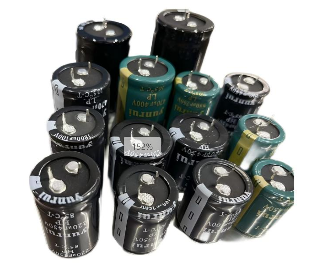 Krunter 105°c 330uf 400v Snap-in Aluminum Electrolytic Capacitor High Voltage