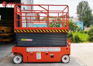 China Rough Terrain 6m Height Electric Mobile Scissor Lift wholesale