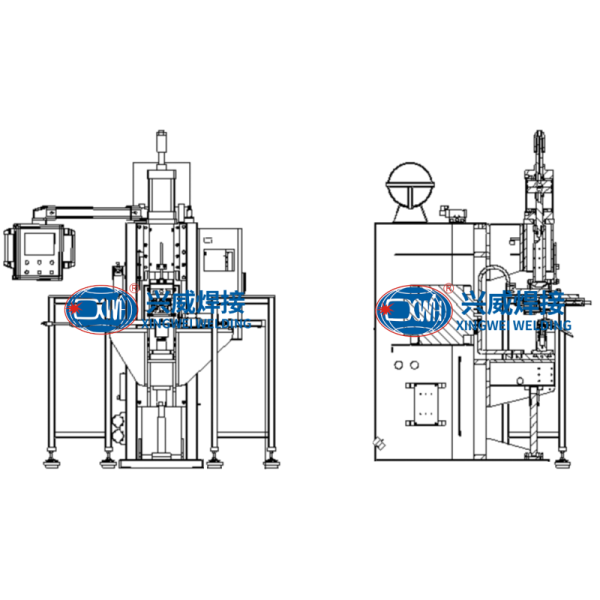 Automatic Feeding Double-Sided Spot Welding Machine for Metal Component Manufacturing